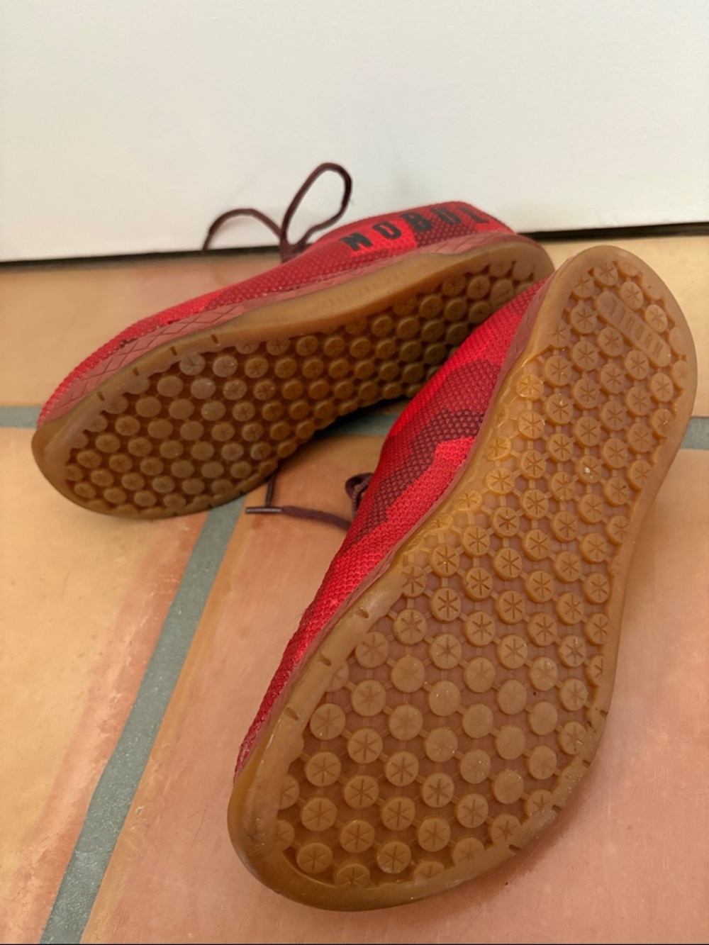 NOBULL Red Camo GumTrainers - Picture 3 of 5